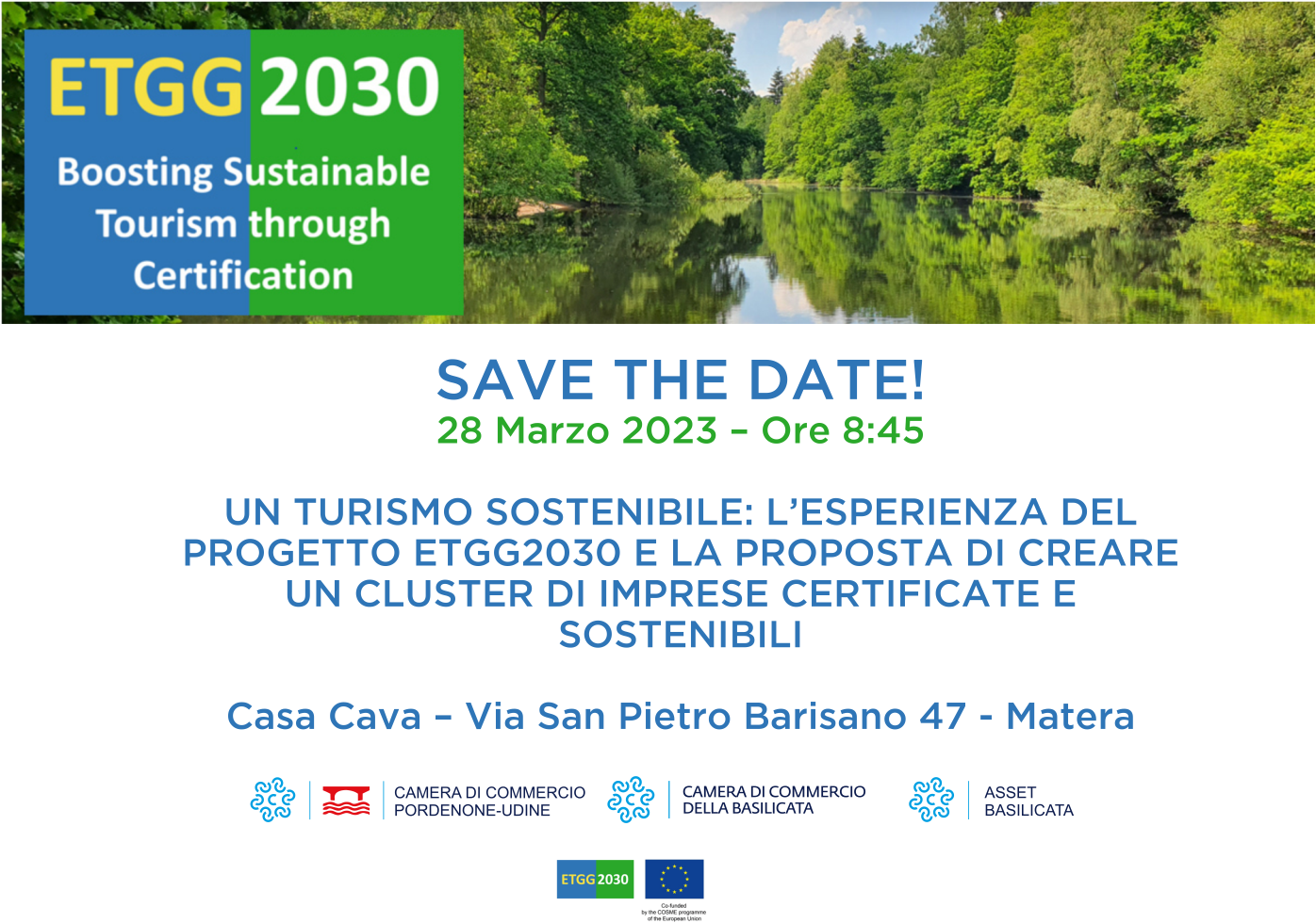MEETING ETGG2030 sul turismo sostenibile: l’esperienza del progetto ETGG2030 e la proposta di creare un cluster di imprese certificate e sostenibili
