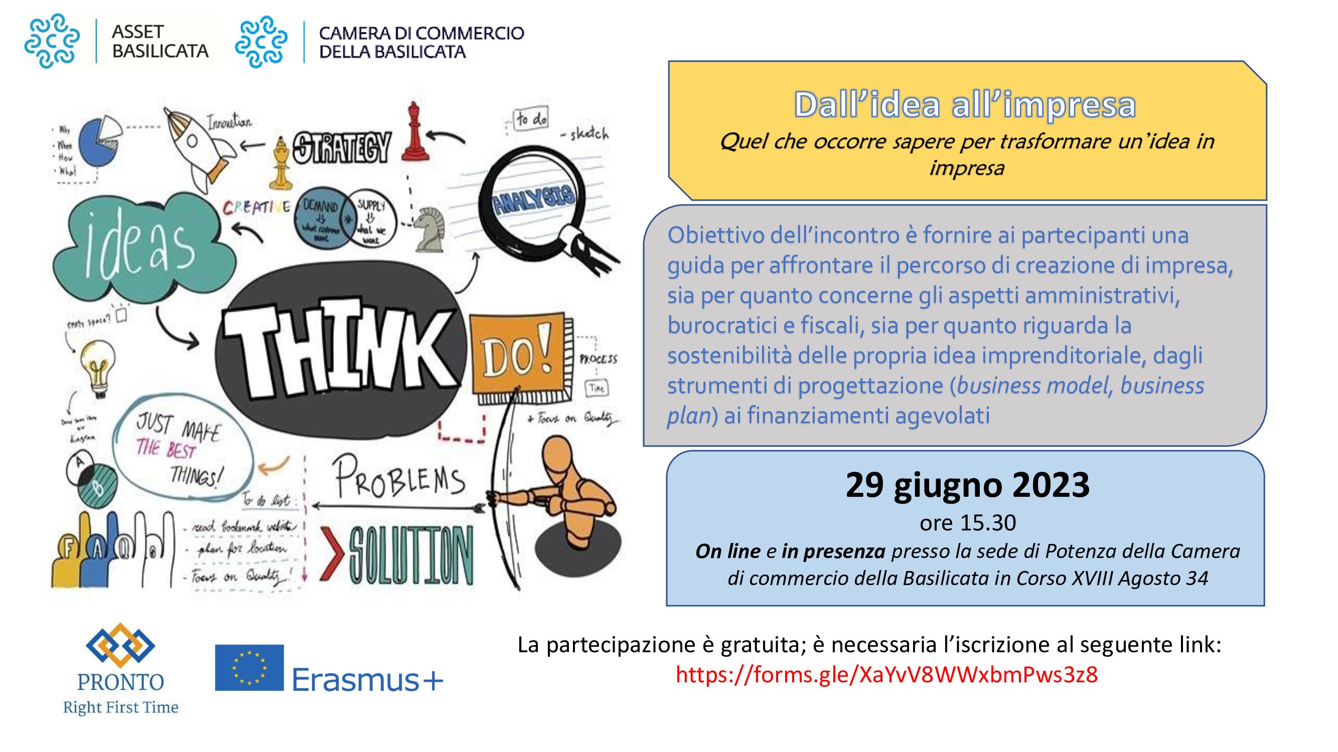 Progetto Erasmus+ PRONTO - Webinario 